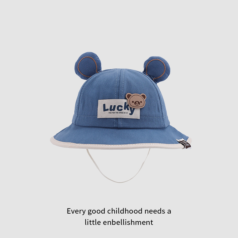 Sombreros solares para niños, sombreros para bebés, bonitos sombreros para niñas, primavera y otoño, nuevos sombreros de pescador para niños, sombreros de sol