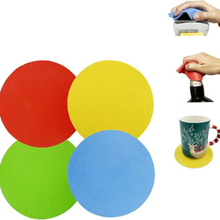 Silicone Bottle Opening Pad, Silicone Anti-Slip Bottle Opening Pad, Silicone Insulation, Anti-Scalding, Anti-Slip Bottle Opening Pad, Silicone Can Opener