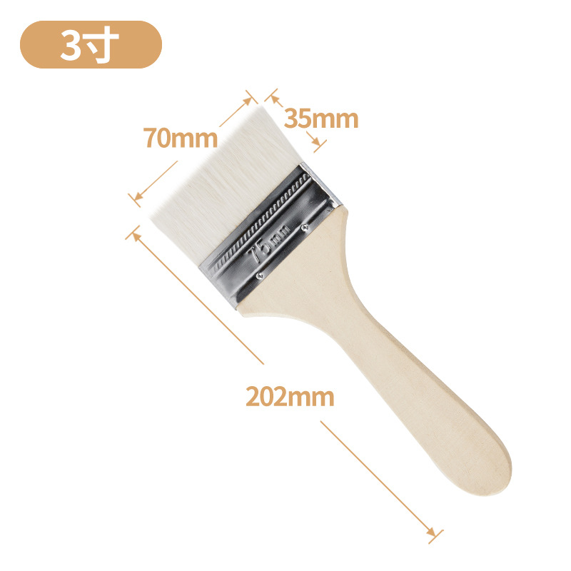 Wool brush; normal 3inch
