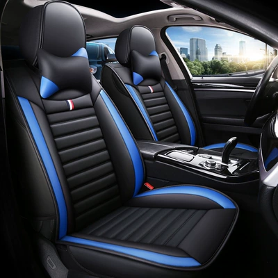 Five-seat four-season GM cushion full-enclosed cushion cover leather seat cover wear-resistant and durable non-detachable seat