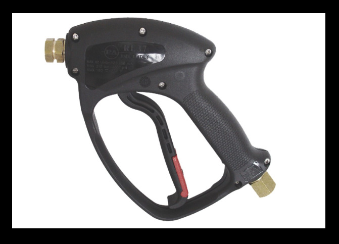 意大利PA枪柄 RL37进口高压水枪350公斤bar40l/min160℃