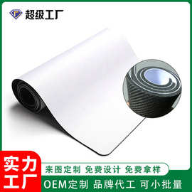 超大鼠标垫天然橡胶布面来图定制礼品游戏鼠标垫批发大号办公桌垫