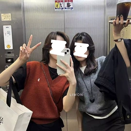 女式针织衫;毛衣;吊带背心