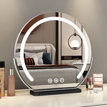 智能化妆镜带灯台式桌面大号新款梳妆台一体轻奢高级镜子