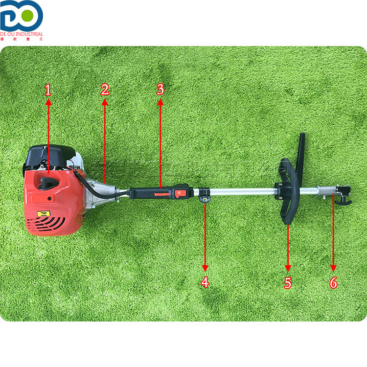 人造草坪清扫机器二冲程手提式汽油梳草机手推式梳理草坪工具