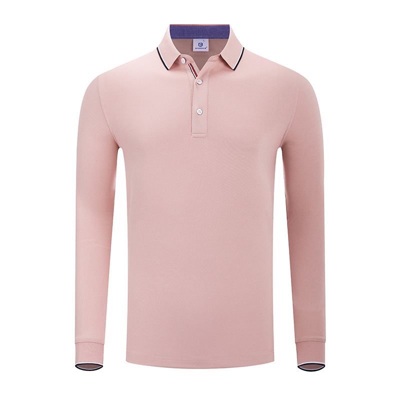 Camisas electorales transfronterizas de mangas largas con la solapa, camisetas culturales, camisetas publicitarias, camisetas comerciales, ropa de trabajo, ropa personalizada