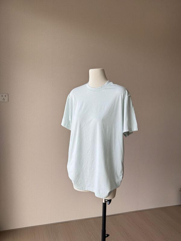 カーダシアンボーイフレンド半袖軽量通気性柔らか快適なモコモコ感のコットンTシャツトップス|undefined