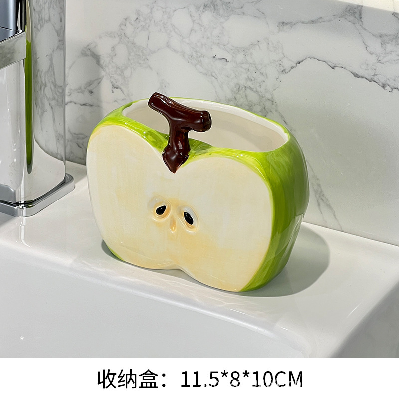 情侣漱口杯置物架陶瓷洗漱杯子轻奢牙具杯刷牙杯电动牙刷牙膏套装|undefined