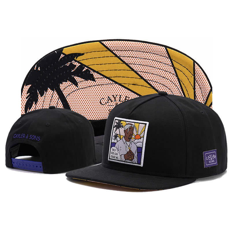 Sombrero de ala plana de comercio exterior, gorro de ajuste, gorro de coche, gorro de moda estadounidense, lote de entrega de una pieza de sol