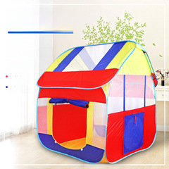 Polyester children's play tent, foldable, outdoor play house, children's tent supply AE