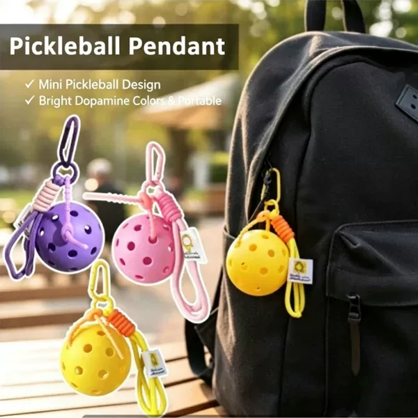 Cross-Border Supply of Pickleball Pendants and Peripheral Products, Novelty Pendants, Mini Pickleball Pendants, Gift Factory