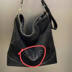 西太后hobo大容量女包麂皮流浪包单肩腋下包托特包大包土星秋冬包