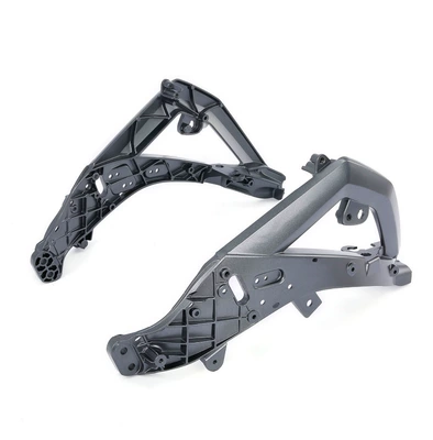 Motorcycle frame, Bird's Beak Mudguard Deflector - front-frame-grey