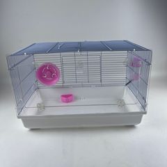 Hamster cage brain 47 basic transparent acrylic breeding box golden bear extra large luxury villa for summer ventilation
