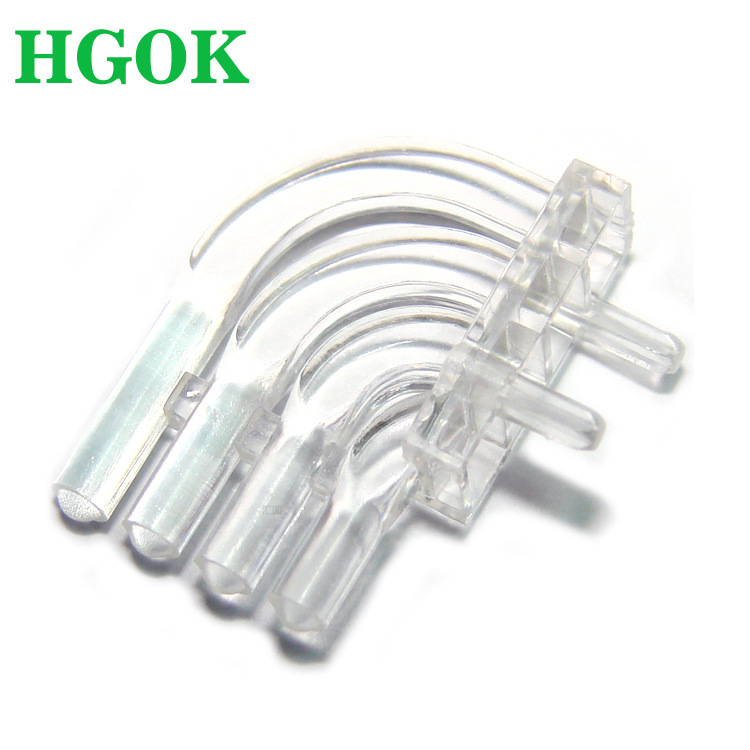 LED导光板四位一体带定位透明v0导光柱增亮聚光透明柱