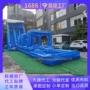 夏季耐磨防滑充气水滑梯