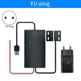 1套 颜色：图片色 材质：塑料 欧规 AC220V Tuya 车库门控制器 门