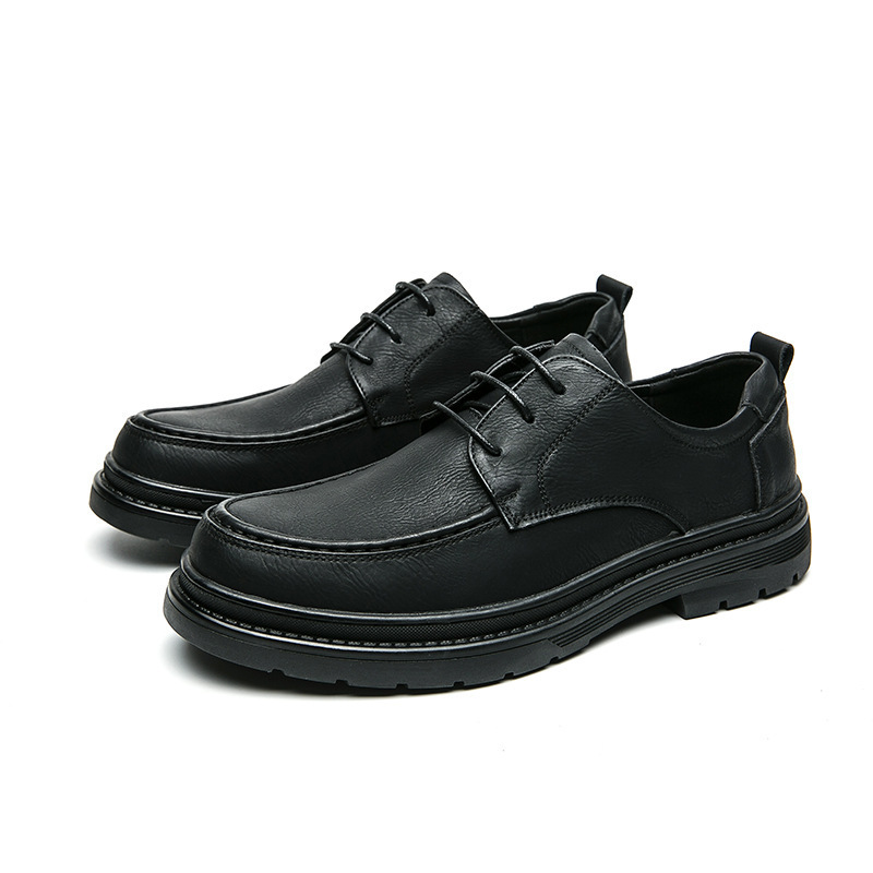 2024 primavera y verano zapatos de cuero de hombre zapatos de oficina formal con suela suave zapatos de cuero resistentes al desgaste para hombres zapatos de cuero de negocios casuales versátiles