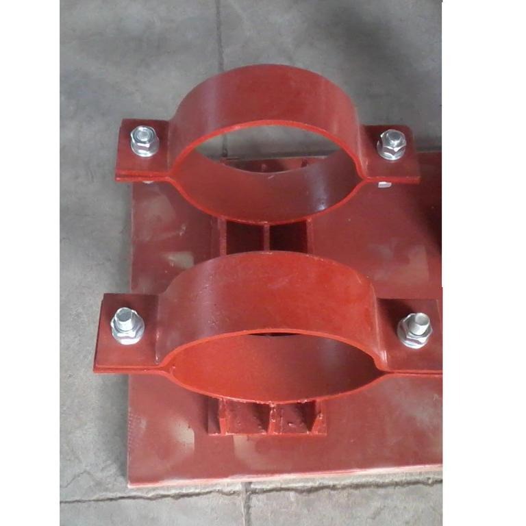 长期供应 双螺栓包箍管夹，扁钢管夹，船用管夹，厂家供应