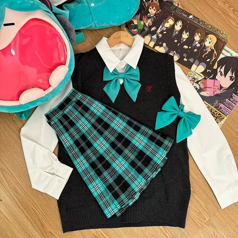 Оригинальный JK Униформа свитер джемпер костюм юбка