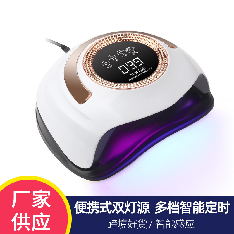 Suministro al por mayor S6 máquina de fototerapia de uñas UV LED lámpara de uñas portátil de alta potencia máquina de fototerapia de uñas