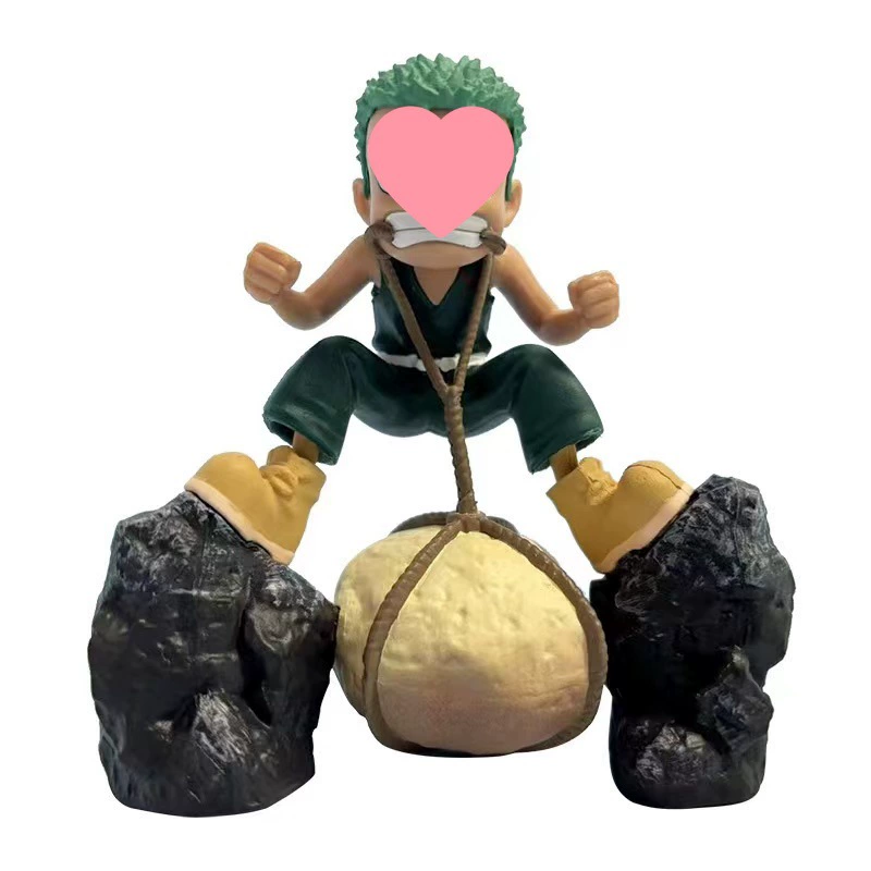 Фигурка Зоро «Три тысячи миров» One Piece, периферийный товар, стиль трёх мечей, Соломенная шляпа Луффи, аниме модель 2D