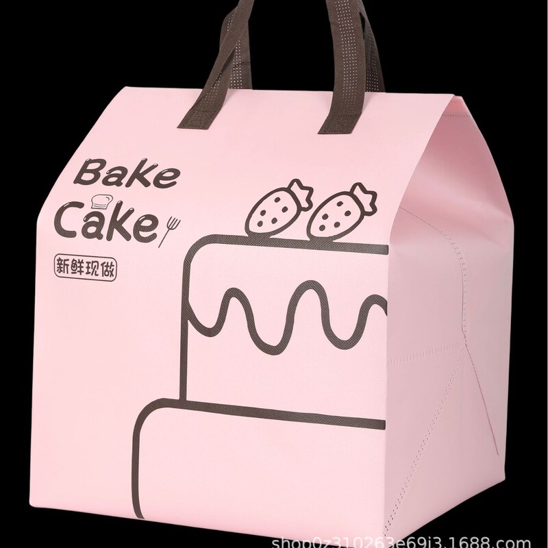 厚みのあるアルミホイルの誕生日ケーキボックス 4/6/8/|undefined