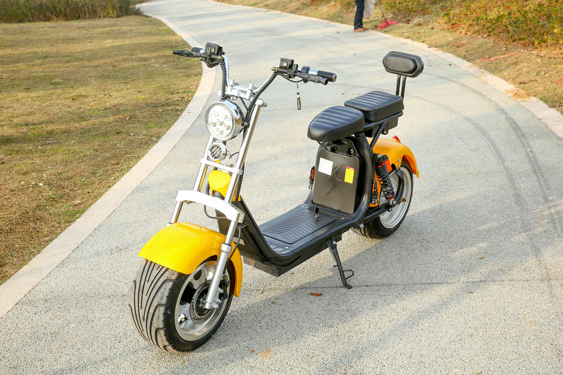 Eec Adult Scooter Two-Wheeled Motorcycle Harley Electric Vehicle 12 Dual Batteries 60V/12A