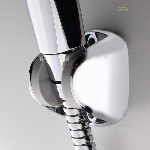 New model factory direct sale shower head bracket, electroplated shower base support, fixed stand for shower head, wall mount for rain shower head