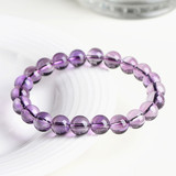 Натуральный модный браслет из кварца с аметистом, DIY, прямые продажи с завода