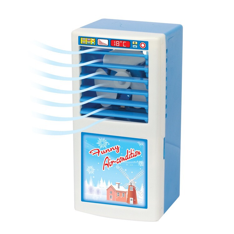 Jinhuafeng Manufacturer's Self-Sold Simulation Mini Vertical Air Conditioner Can Send Air, Fun Play House Toys for Children Jinhuafeng Manufacturer's Self-Sold Simulation Mini Vertical Air Conditioner Can Send Air, Fun Play House Toys for Children