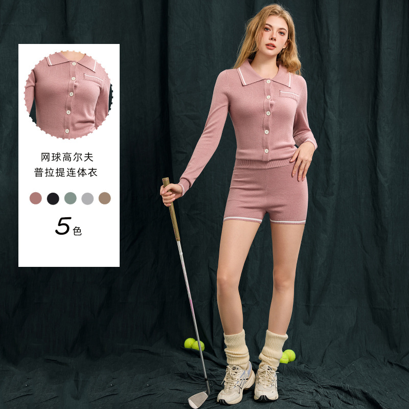 One-Piece Yoga Outfit with Long Sleeves for Pregnant Women, High-End and Stunning Yoga Outfit Set, High-End Pilates Training Outfit