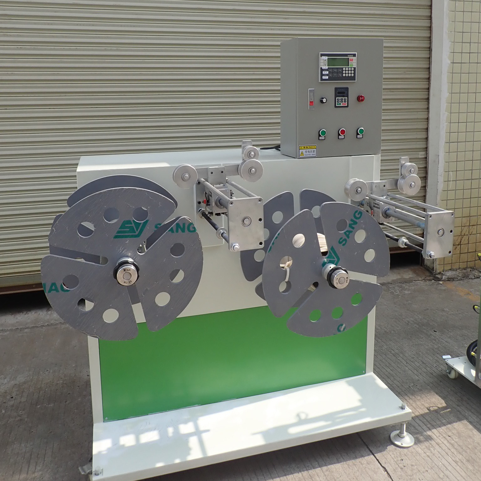 PVC夹纱线管挤出机 PVC纤维增强蛇皮管挤出机 PVC软水管挤出机