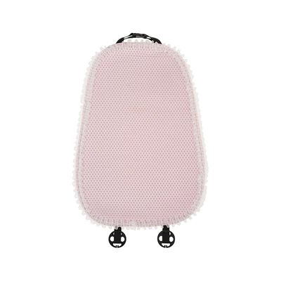 Seat cushion, seat cover – Cushion, Car Decorative Seat Cover - lace-polka-dot-cushion-pink-backrest