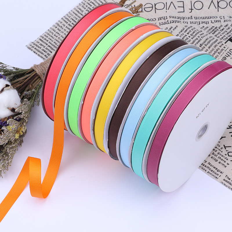 1,5 cm de alta densidad costilla cinturón accesorios de ropa ramo fresco fruta caja de regalo embalaje color seda patrón horizontal cinta de embalaje