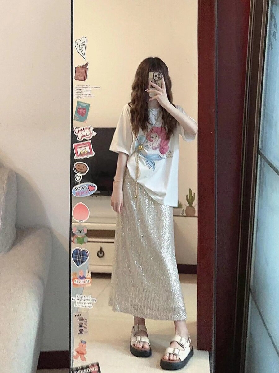 夏装搭配一整套盐系轻熟穿搭网红炸街减龄韩系上衣裙子时尚套装女