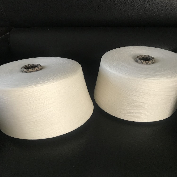 粘胶绢丝混纺纱线 90/10 40s/1 桑蚕丝粘胶混纺纱 厂家现货