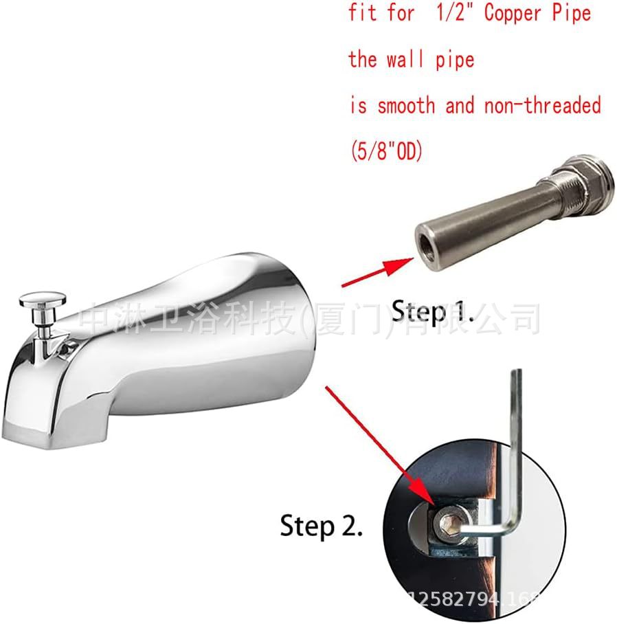 Concealed faucet, Australian water outlet, bathtub faucet, bathtub water outlet, shower faucet, American showerhead set Specification drawing
