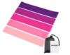 Pink 5-piece cloth bag with instructions