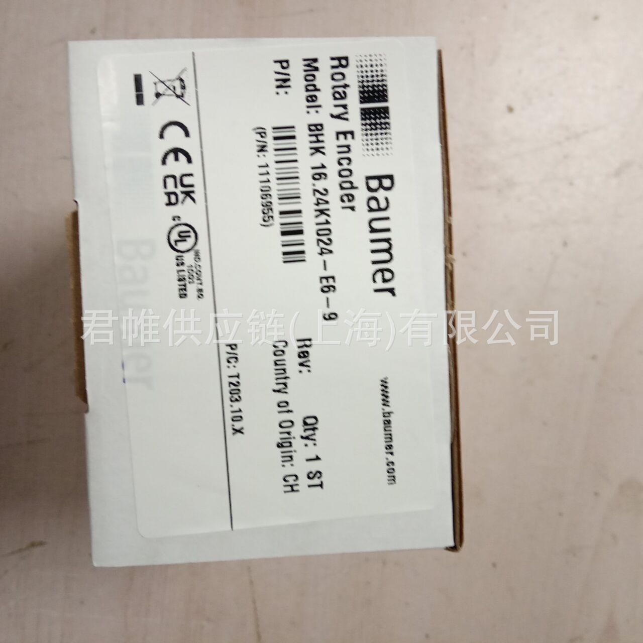 价格需核实  Baumer    编码器    BHK 16.24K1024-E6-9 11106955