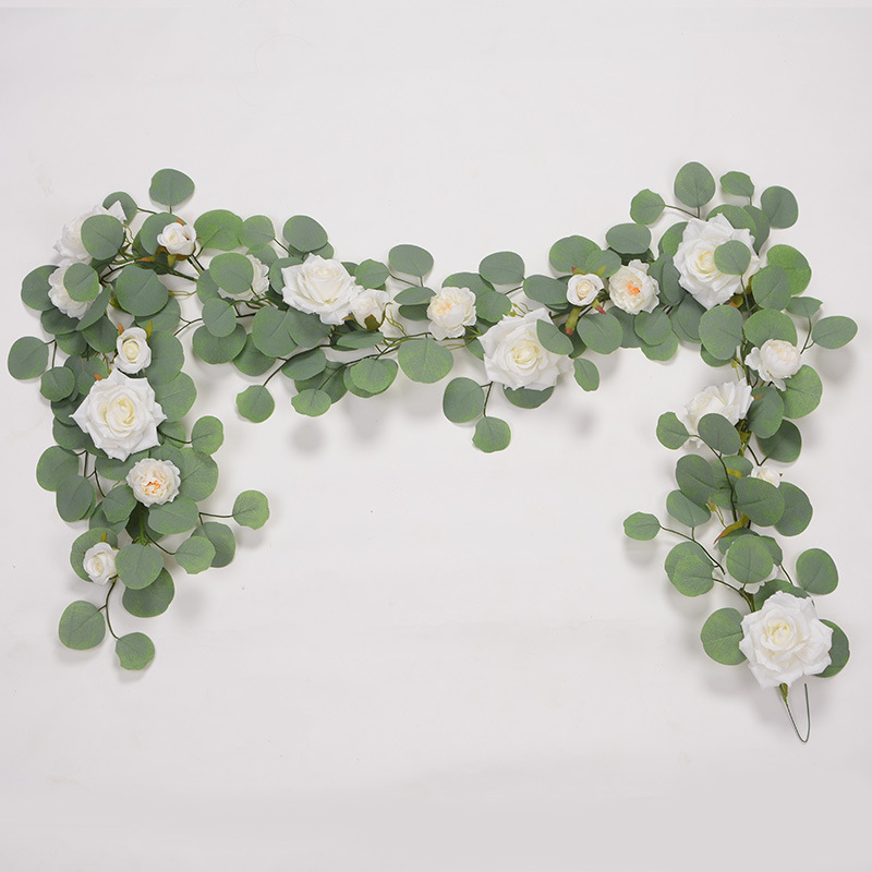 2.2m 포크 유칼립투스 21 흰 꽃 연두색