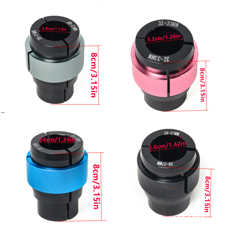 Off-Road Motorcycle Shock Absorber Repair Tools for Disassembly and Installation, Inverted Front Shock Seal Cleaning and Maintenance, Mud Remover