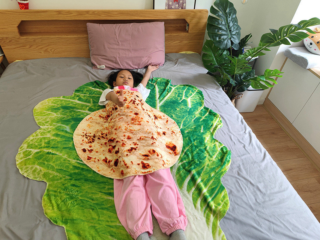 Col chino divertido manta divertido Internet celebridad La Escuela Primaria niños verde niños barato niño hojas