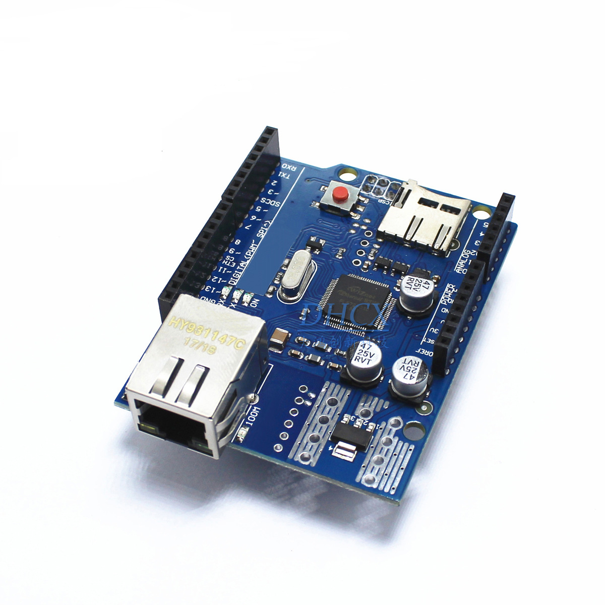 新版Ethernet W5100 R3 网络扩展板 支持MEGA 模块 UNO