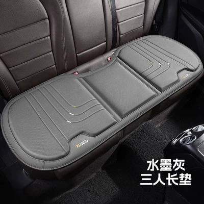 Seat cushion, seat cover for all seasons, three-piece set - ink-gray-rear-three-seater-seat-universal