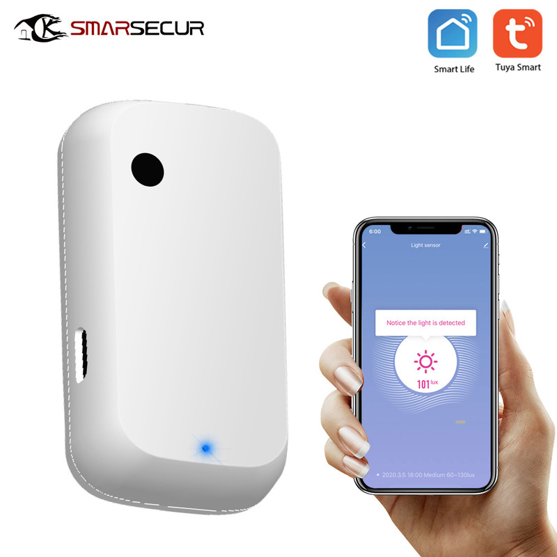 Graffiti smart home wifi light sensor home linkage smart zigbee brightness light detector Graffiti smart home wifi light sensor home linkage smart zigbee brightness light detector