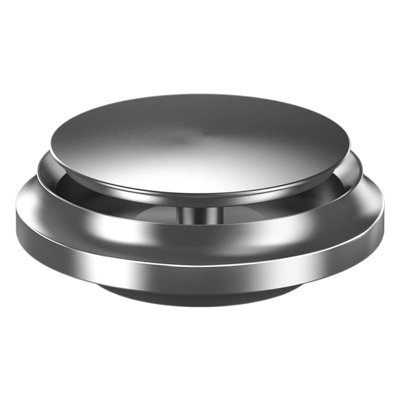 Nuevo platillo volante forma decoración coche perfume base de metal bálsamo sólido coche suministros al por mayor coche aromaterapia