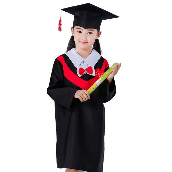Kindergarten Bachelor's Uniform, Primary School Student Graduation Uniform, Photo Dress, Doctor's Hat, Graduation Class Kidsren's Photography Doctor's Uniform