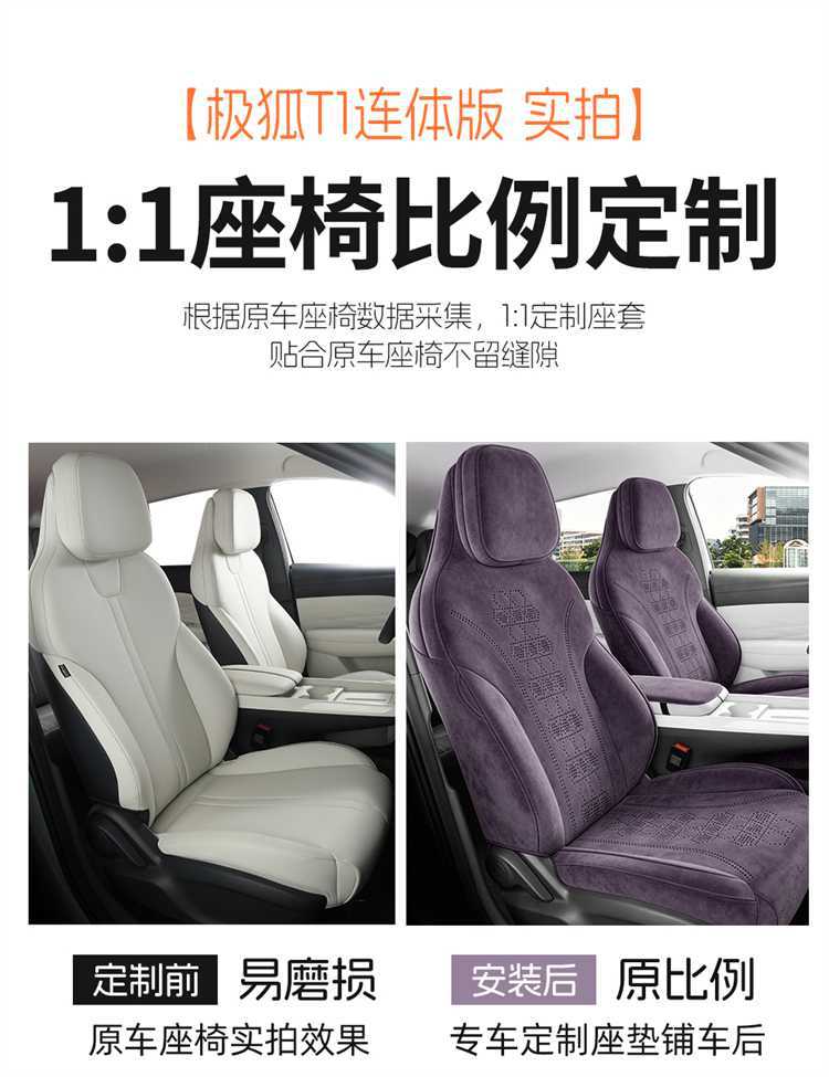 2026 Model Arcfox Beta T1 Seat Cover, All-Season Full Coverage Special Seat Cover, Car Seat Cushion Rams Cross-Border