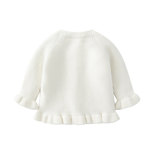 Cross-border baby sweater autumn and winter baby girl sweater infant sweater sweet and fashionable children's sweater jacket